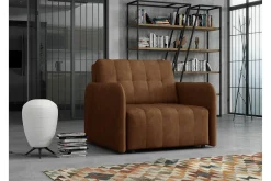 Denegal Bäddfåtölj Bronze||Dark brown