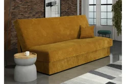 Denegal 3-sits Bäddsoffa Dark yellow