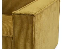 Denegal 2-sits Bäddsoffa Dark yellow