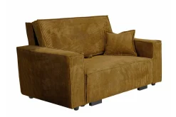 Denegal 2-sits Bäddsoffa Dark yellow