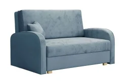 Denegal 2-sits Bäddsoffa Light Blue/Dark Blue