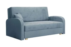 Denegal 2-sits Bäddsoffa Light Blue/Dark Blue