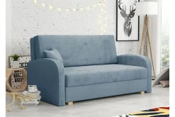 Denegal 2-sits Bäddsoffa Light Blue/Dark Blue