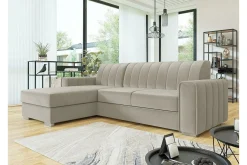 Denegal 3-sits Hörnbäddsoffa beige