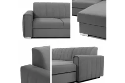 Denegal 3-sits Hörnbäddsoffa beige
