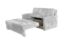 Denegal 2-sits liten bäddsoffa i Sammet