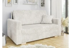 Denegal 2-sits liten bäddsoffa i Plysch