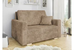 Denegal 2-sits liten bäddsoffa i Sammet