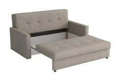 Denegal 2-sits liten bäddsoffa i Plysch