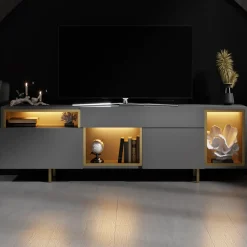 Denvar TV-bänk 180x55x32 cm