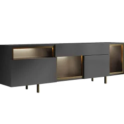 Denvar TV-bänk 180x55x32 cm