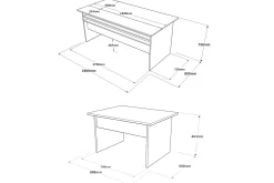 Desgrar Möbelset Kontor