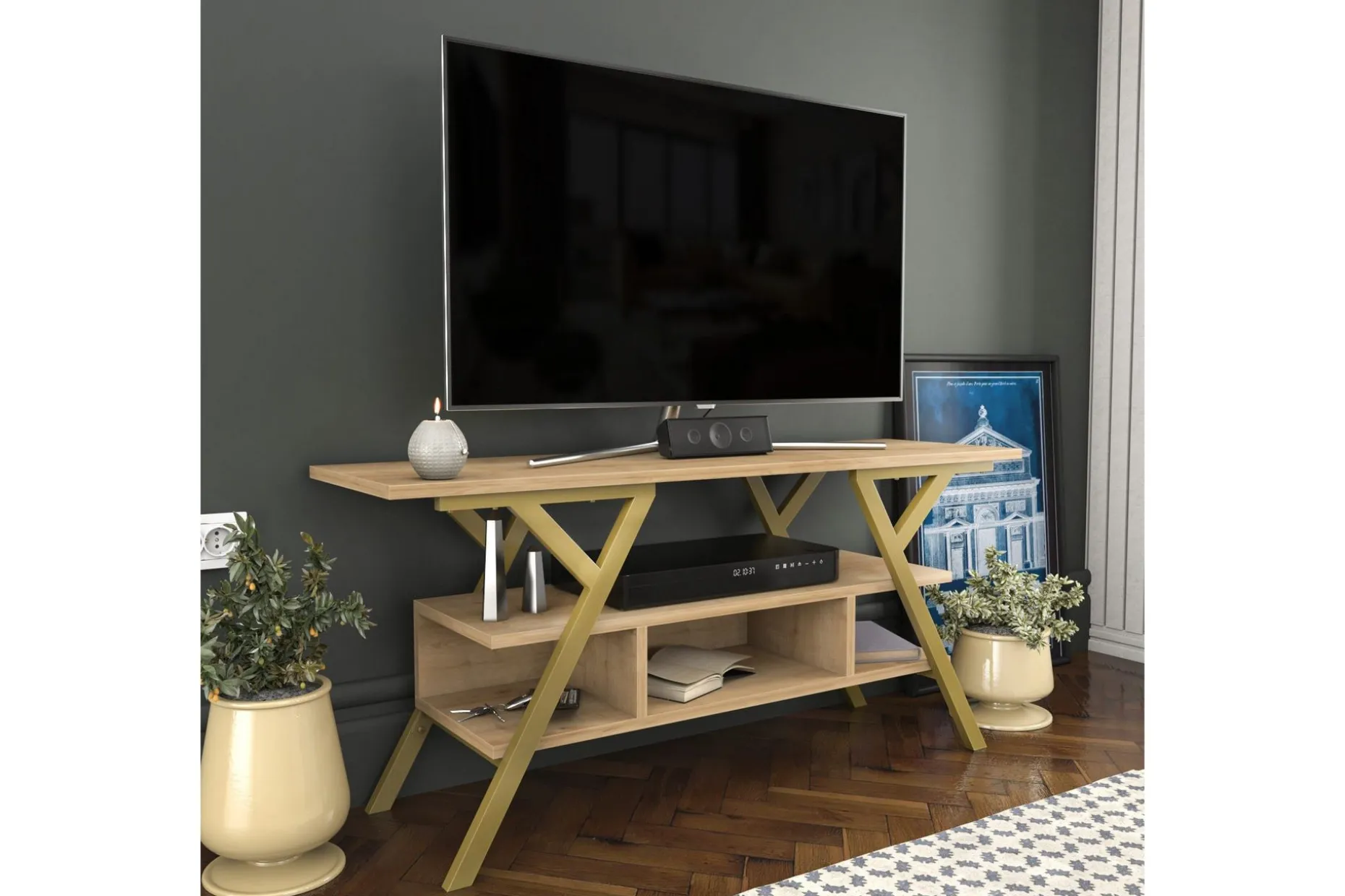 Desgrar Tv-bänk 120x55 cm