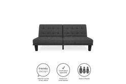 Dexter Futon Grå