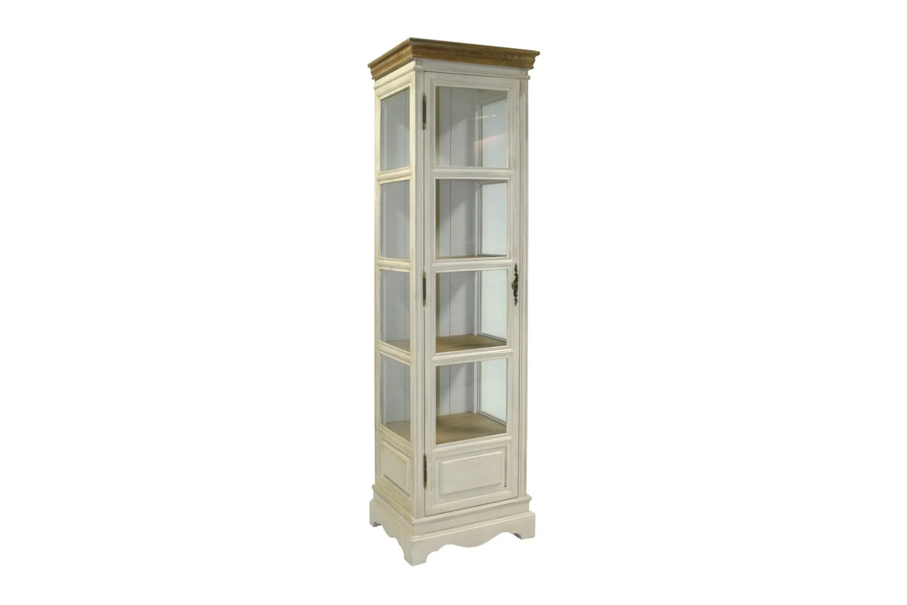 Displayskåp Samira 49x39xh178 cm Antikvit