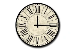 Diyadin Dekorklocka 50 cm Rund
