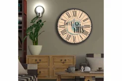 Diyadin Dekorklocka 50 cm Rund