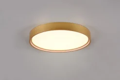 Doha LED Plafond 45 cm mattmässing