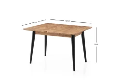 Dolcer Matbord 100 cm Rektangulär