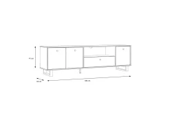 Donmills Tv-bänk 180 cm