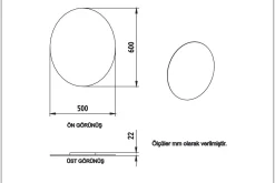 Dregrich Sidobord 180 cm