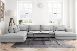 Dubai U-modulsoffa med Divan Höger Extra Djup