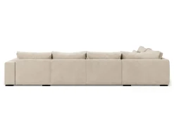 Dubai U-modulsoffa med Divan Höger Extra Djup i Chenille