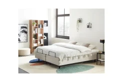 Dubbelsäng Duke II Beige-Svart, 160x200 cm