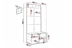 Dunvegan Highboard Black