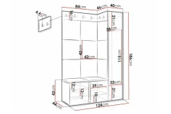 Dunvegan Highboard Black