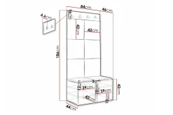 Dunvegan Highboard Black