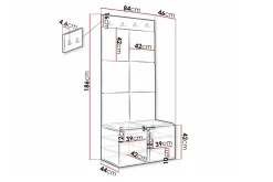 Dunvegan Highboard Black