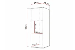 Dunvegan Highboard Black