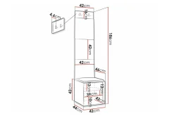 Dunvegan Highboard Black