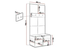Dunvegan Highboard Brown