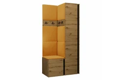Dunvegan Highboard Brown/Yellow