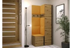 Dunvegan Highboard Brown/Yellow