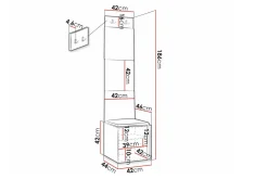 Dunvegan Highboard White