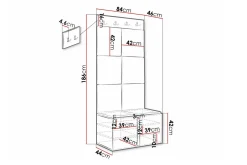 Dunvegan Highboard White