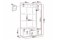 Dunvegan Highboard White