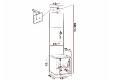 Dunvegan Highboard White