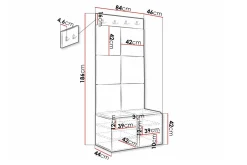 Dunvegan Highboard White