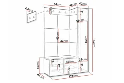 Dunvegan Highboard White