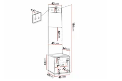 Dunvegan Highboard White