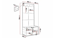 Dunvegan Highboard White