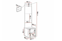 Dunvegan Highboard White