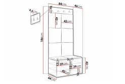 Dunvegan Highboard White