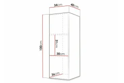 Dunvegan Highboard White