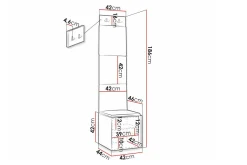 Dunvegan Highboard White