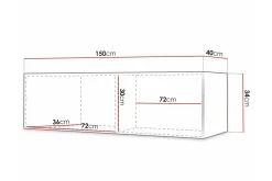 Dunvegan Tv-skåp 150 cm